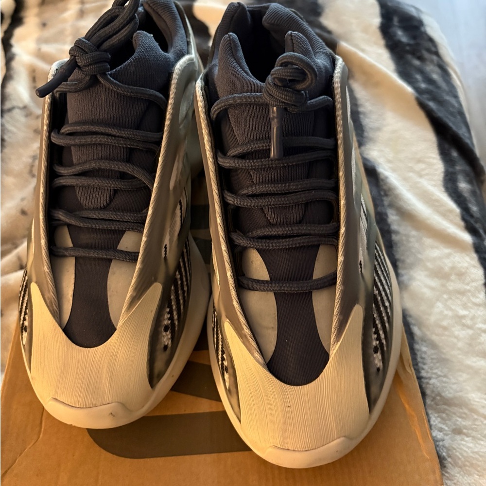 Yeezy Men's Sneakers in Black and Cream